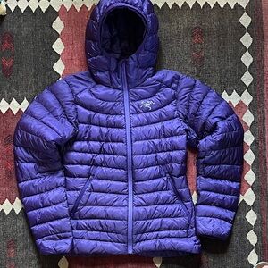 Arc'teryx Cerium Vibrant Purple Quilted Jacket